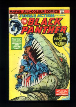 jungle action [1975] #14 Black Panther