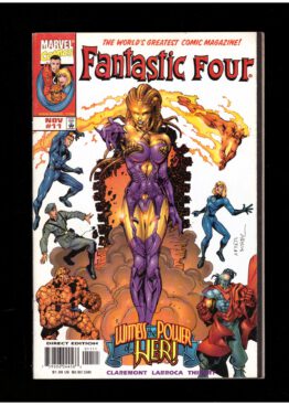 marvel comics, fantastic four [1998] #11, 1st her, goed