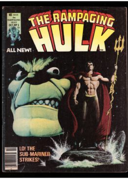 marvel comics, rampaging hulk [1977] #5 , Sub-Mariner