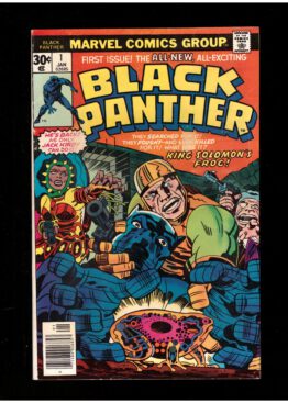 marvel comics, black panther #1, jack kirby