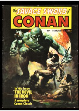 marvel comics, savage sword of conan uk #4