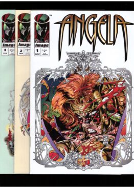 image comics, angela [1994] #1, #2 & #3 - Gregg Capullo