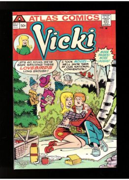 atlas comics, vicki (1975) #2, Stan Goldberg