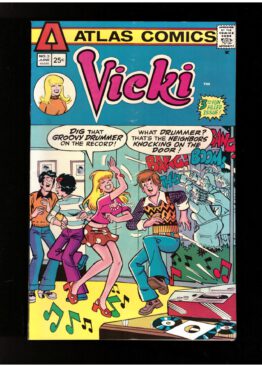 atlas comics, vicki (1975) #3, Stan Goldberg