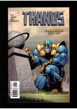 marvel comics, thanos (2003) #7 - Starlin cover