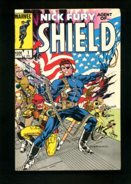 nick fury agent of shield #1 [19 ] reprints 1 & 2 original series