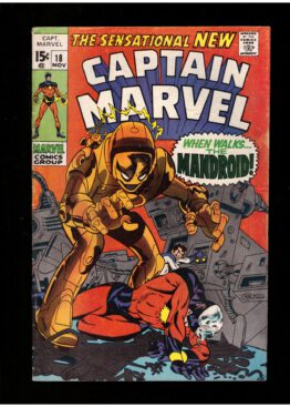 captain marvel [1968] #18