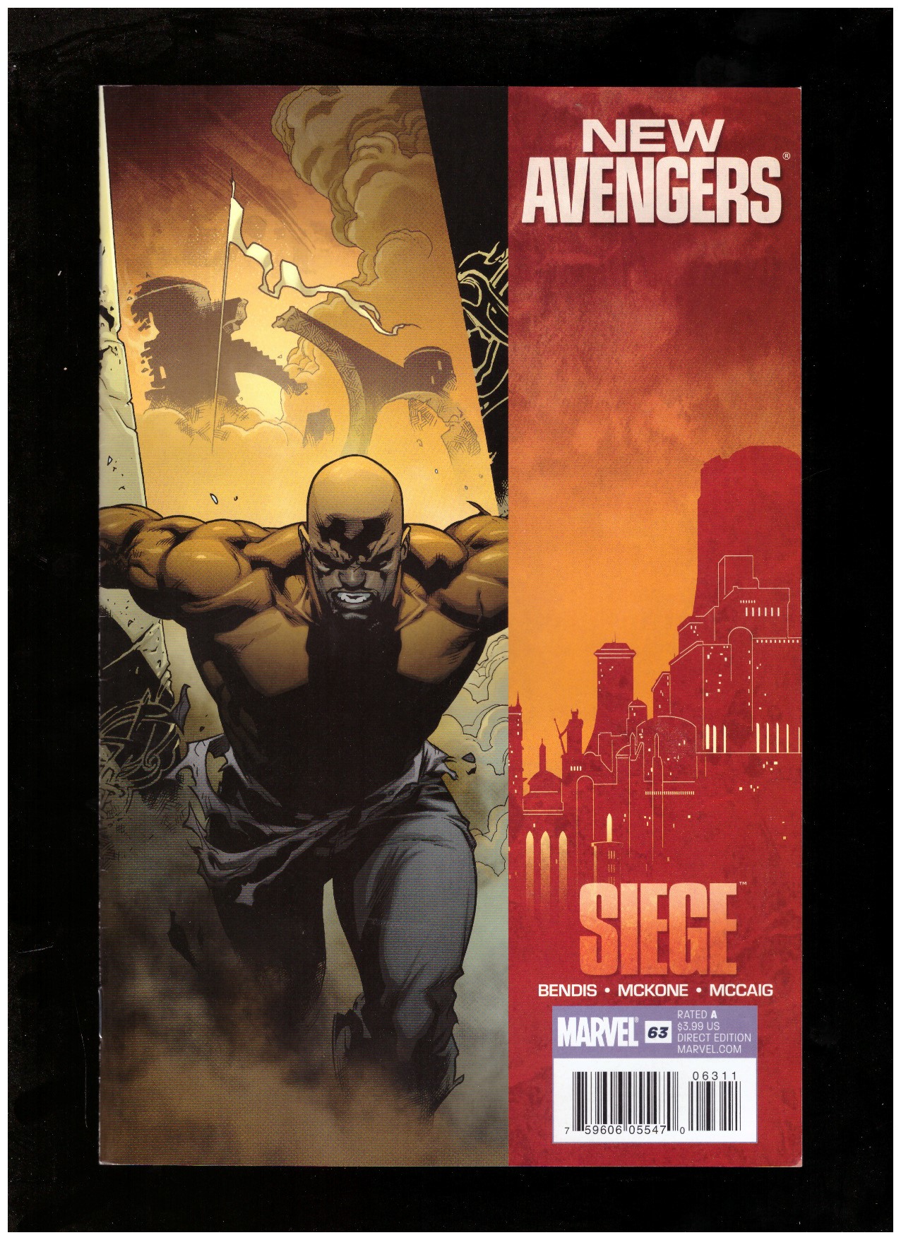 new avengers [2005] #63 - siege tie-in - sc