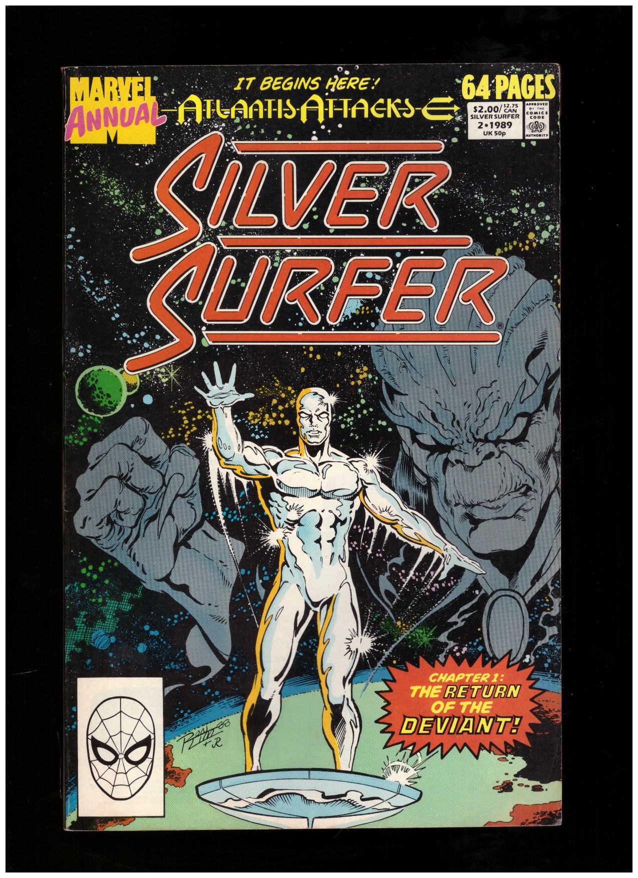 silver surfer [1988] annual #2