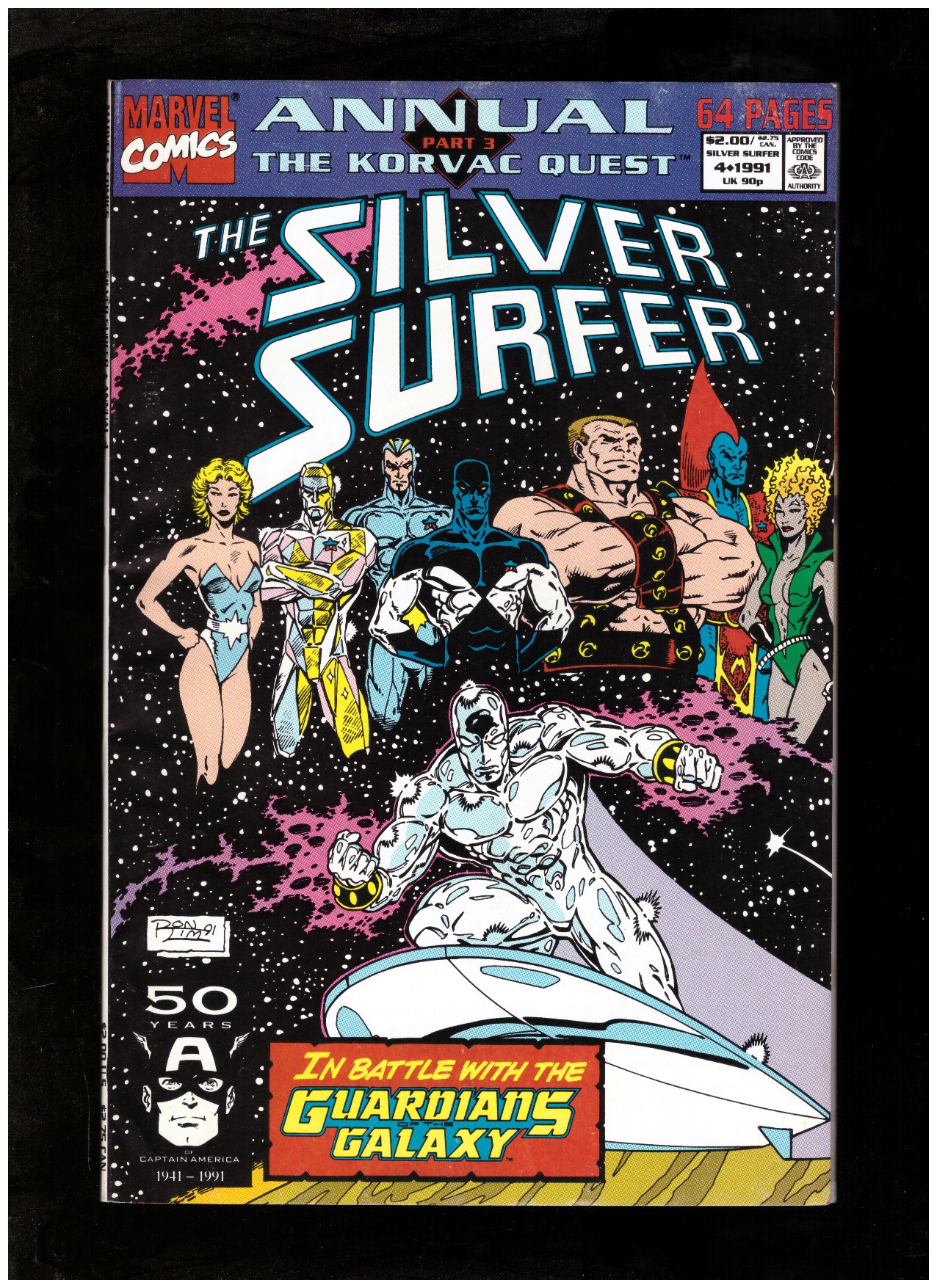 silver surfer [1988] annual #4