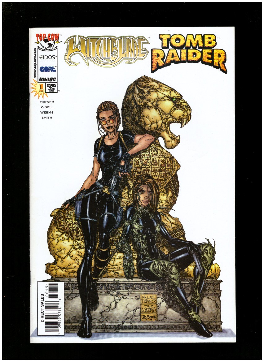 witchblade - tomb rader [1998] #1 - sc