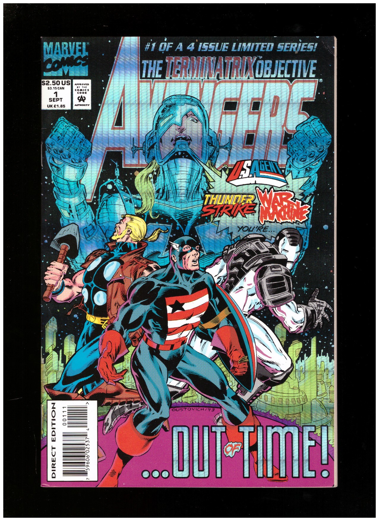 avengers [1993] terminatrix objective #1 - sc